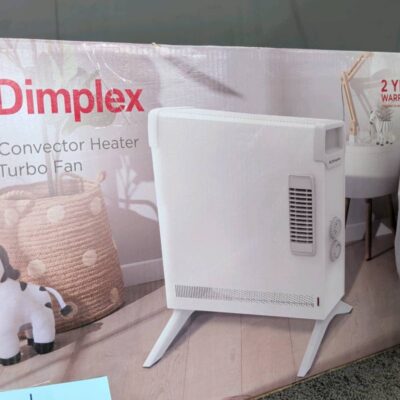 EX DISPLAY, DIMPLEX ML2TSF 2KW HEATER WITH TURBO FAN, 3 MONTH WARRANTY