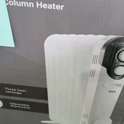 EX DISPLAY EWT 1.5KW OIL COLUMN HEATER EWT15C, WITH 3 MONTH WARRANTY EX DISPLAY EWT 1.5KW OIL COLUMN HEATER EWT15C, WITH 3 MONTH WARRANTY