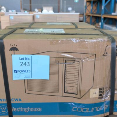 WESTINGHOUSE WWH16CWA 1.6KW WINDOW OR WALL COOLING ONLY CONDITIONER, GOLD SHIELD CORROSION RESISTANT HEAT EXCHANGERS, QUIET OPERATION, 3 SPEEDS, 12 MONTH WARRANTY WESTINGHOUSE WWH16CWA 1.6KW WINDOW OR WALL COOLING ONLY CONDITIONER, GOLD SHIELD CORROSION RESISTANT HEAT EXCHANGERS, QUIET OPERATION, 3 SPEEDS, 12 MONTH WARRANTY