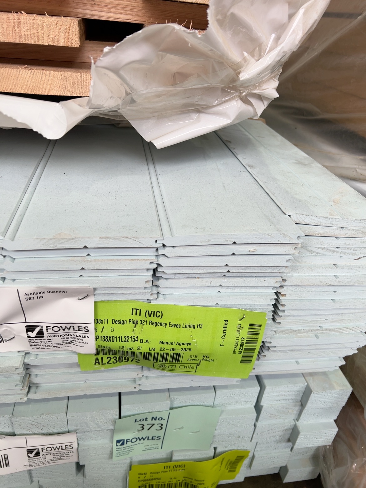 138X11 PRIMED DESIGN PINE REGENCY 321 LINING BOARD 105/5.4 138X11 PRIMED DESIGN PINE REGENCY 321 LINING BOARD 105/5.4