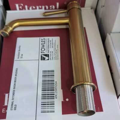 ETERNAL EXTENDED BASIN MIXER BRUSHED GOLD ETERNAL EXTENDED BASIN MIXER BRUSHED GOLD