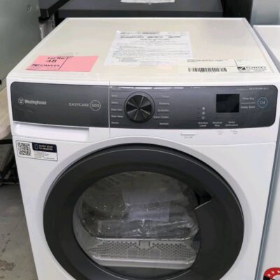 WESTINGHOUSE WDH804N7WA 8KG EASYCARE 500 HEAT PUMP DRYER WITH 12 MONTH WARRANTY WESTINGHOUSE WDH804N7WA 8KG EASYCARE 500 HEAT PUMP DRYER WITH 12 MONTH WARRANTY