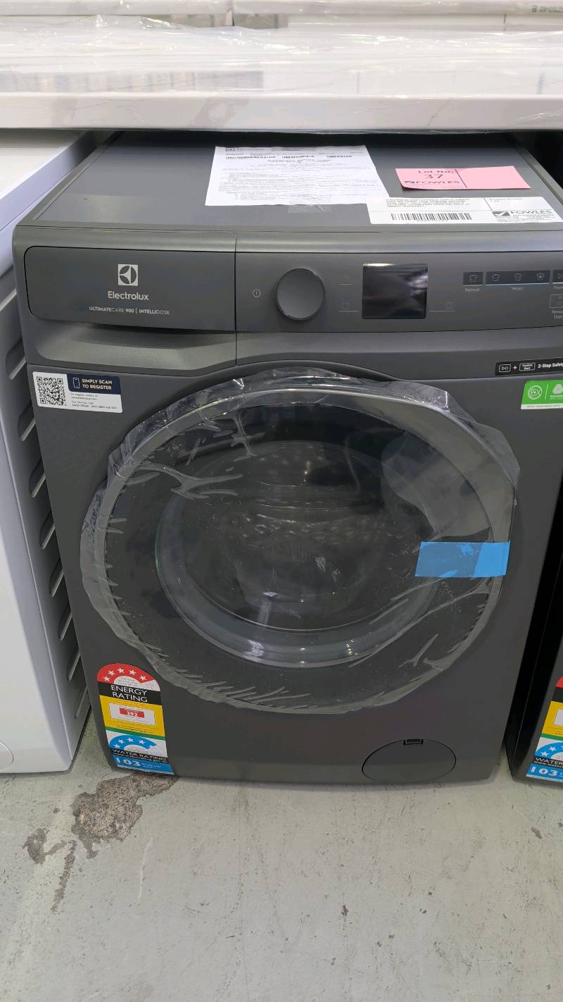 ELECTROLUX EWF1242R9SCS 12KG ULTIMATE CARE 900 FRONT LOAD WASHING MACHINE, DARK ONYX, WITH INTELLIQUICK CYCLE & ULTRAMIX TECHNOLOGY RRP$1499 WITH 12 MONTH WARRANTY ELECTROLUX EWF1242R9SCS 12KG ULTIMATE CARE 900 FRONT LOAD WASHING MACHINE, DARK ONYX, WITH INTELLIQUICK CYCLE & ULTRAMIX TECHNOLOGY RRP$1499 WITH 12 MONTH WARRANTY