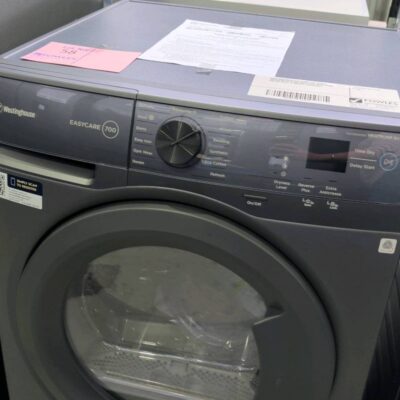 WESTINGHOUSE EASYCARE 700 SERIES WDH904N7SA DARK ONYX 9KG HEAT PUMP DRYER WITH 12 MONTH WARRANTY WESTINGHOUSE EASYCARE 700 SERIES WDH904N7SA DARK ONYX 9KG HEAT PUMP DRYER WITH 12 MONTH WARRANTY