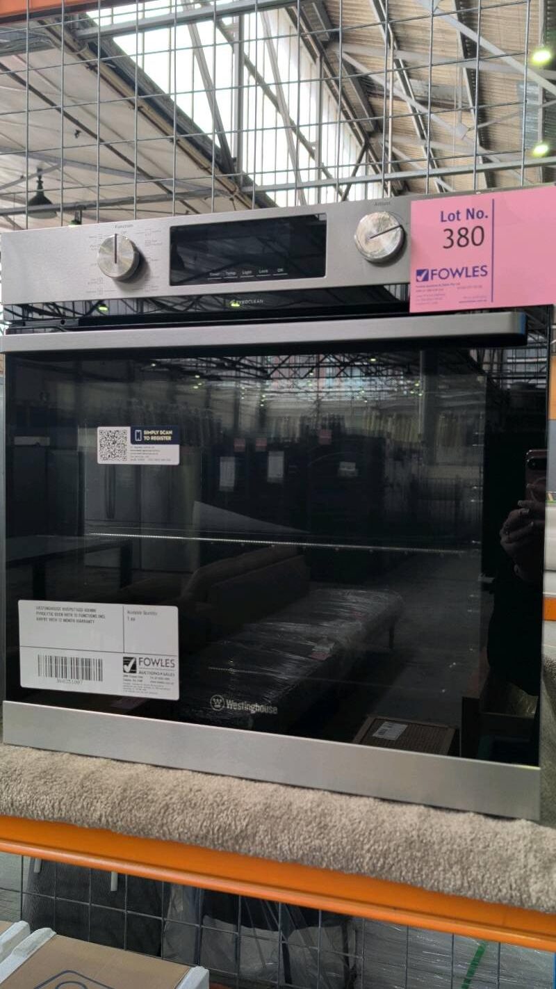 WESTINGHOUSE WVEP6716SD 600MM PYROLYTIC OVEN WITH 10 FUNCTIONS INCL AIRFRY WITH 12 MONTH WARRANTY WESTINGHOUSE WVEP6716SD 600MM PYROLYTIC OVEN WITH 10 FUNCTIONS INCL AIRFRY WITH 12 MONTH WARRANTY