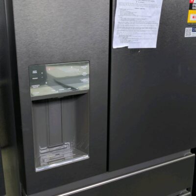 ELECTROLUX EHE6191BB MATTE BLACK FRENCH DOOR FRIDGE WITH PLUMBED ICE & WATER, WITH ENTERTAINERS DRAWER THAT CONVERTS TO FRIDGE OR FREEZER WITH 12 MONTH WARRANTY RRP$2789 ELECTROLUX EHE6191BB MATTE BLACK FRENCH DOOR FRIDGE WITH PLUMBED ICE & WATER, WITH ENTERTAINERS DRAWER THAT CONVERTS TO FRIDGE OR FREEZER WITH 12 MONTH WARRANTY RRP$2789