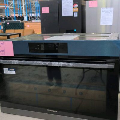 WESTINGHOUSE WVEP9917DD 900MM DARK S/STEEL PYROLYTIC OVEN WITH 17 FUNCTIONS INCL STEAMBAKE & AIRFRY, 12 MONTH WARRANTY RRP$2899