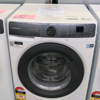 WESTINGHOUSE WWF1044M7WAS EASYCARE 700 10KG FRONT LOAD WASHING MACHINE, 15 PROGRAMS WITH 12 MONTH WARRANTY