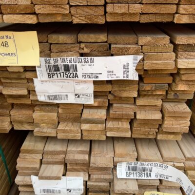 90X22 TAN E H3 TREATED PINE DECKING-136/4.8