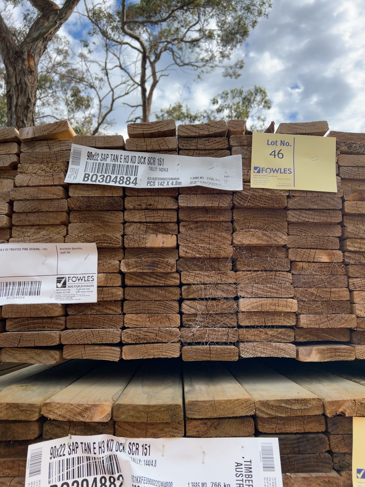 90X22 TAN E H3 TREATED PINE DECKING-142/4.8 90X22 TAN E H3 TREATED PINE DECKING-142/4.8