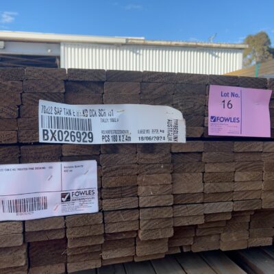 70X22 TAN E H3 TREATED PINE DECKING-180/2.4