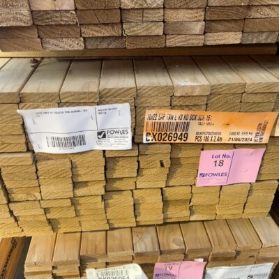 70X22 TAN E H3 TREATED PINE DECKING-180/2.4
