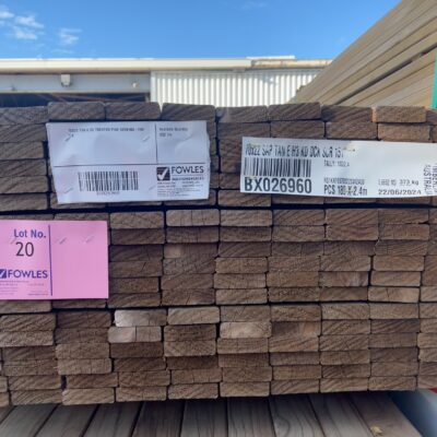 70X22 TAN E H3 TREATED PINE DECKING-180/2.4