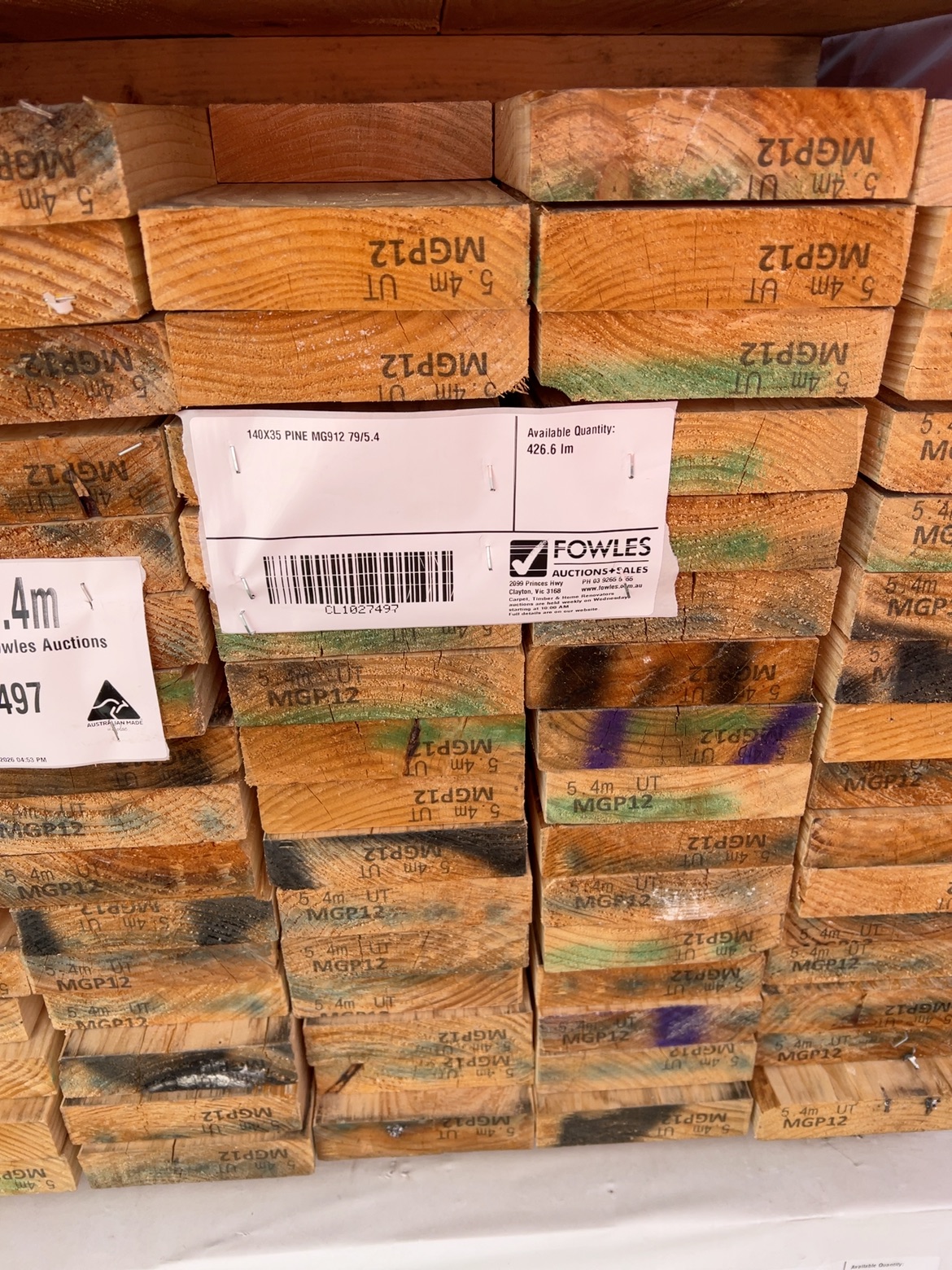 140X35 PINE MG912 79/5.4 140X35 PINE MG912 79/5.4