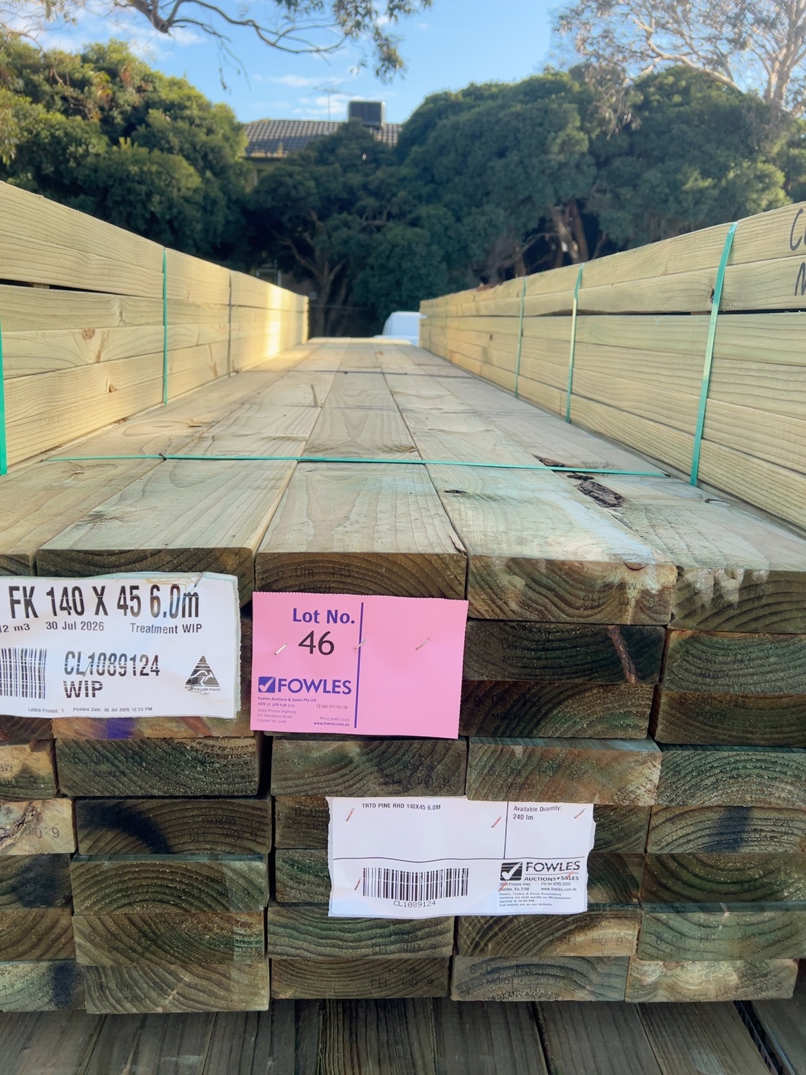 TRTD PINE RHD 140X45 6.0M TRTD PINE RHD 140X45 6.0M