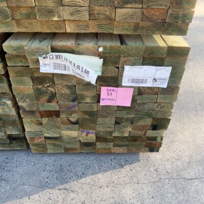 TRTD PINE RHD 90X45 5.4M TRTD PINE RHD 90X45 5.4M