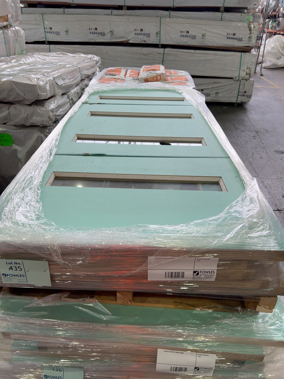 PALLET OF ASST'D DOORS PALLET OF ASST'D DOORS