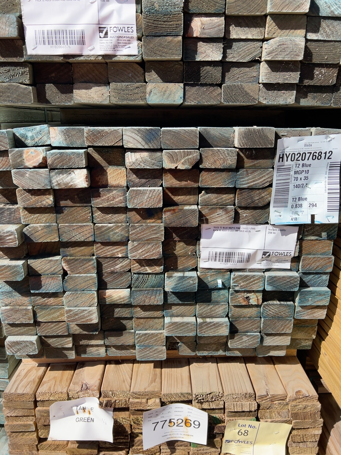 70X35 T2 BLUE MGP10 PINE-140/2.1 (THIS PACK IS AGED STOCK AND SOLD AS IS) 70X35 T2 BLUE MGP10 PINE-140/2.1 (THIS PACK IS AGED STOCK AND SOLD AS IS)