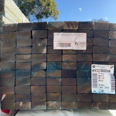90X45 T2 BLUE MGP10 PINE-88/3.6 (THIS PACK IS AGED STOCK AND SOLD AS IS)