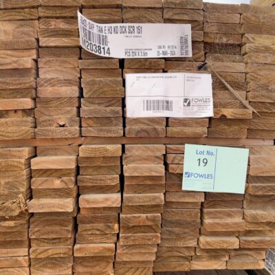 90X22 TAN E H3 TREATED PINE DECKING 224/3.6