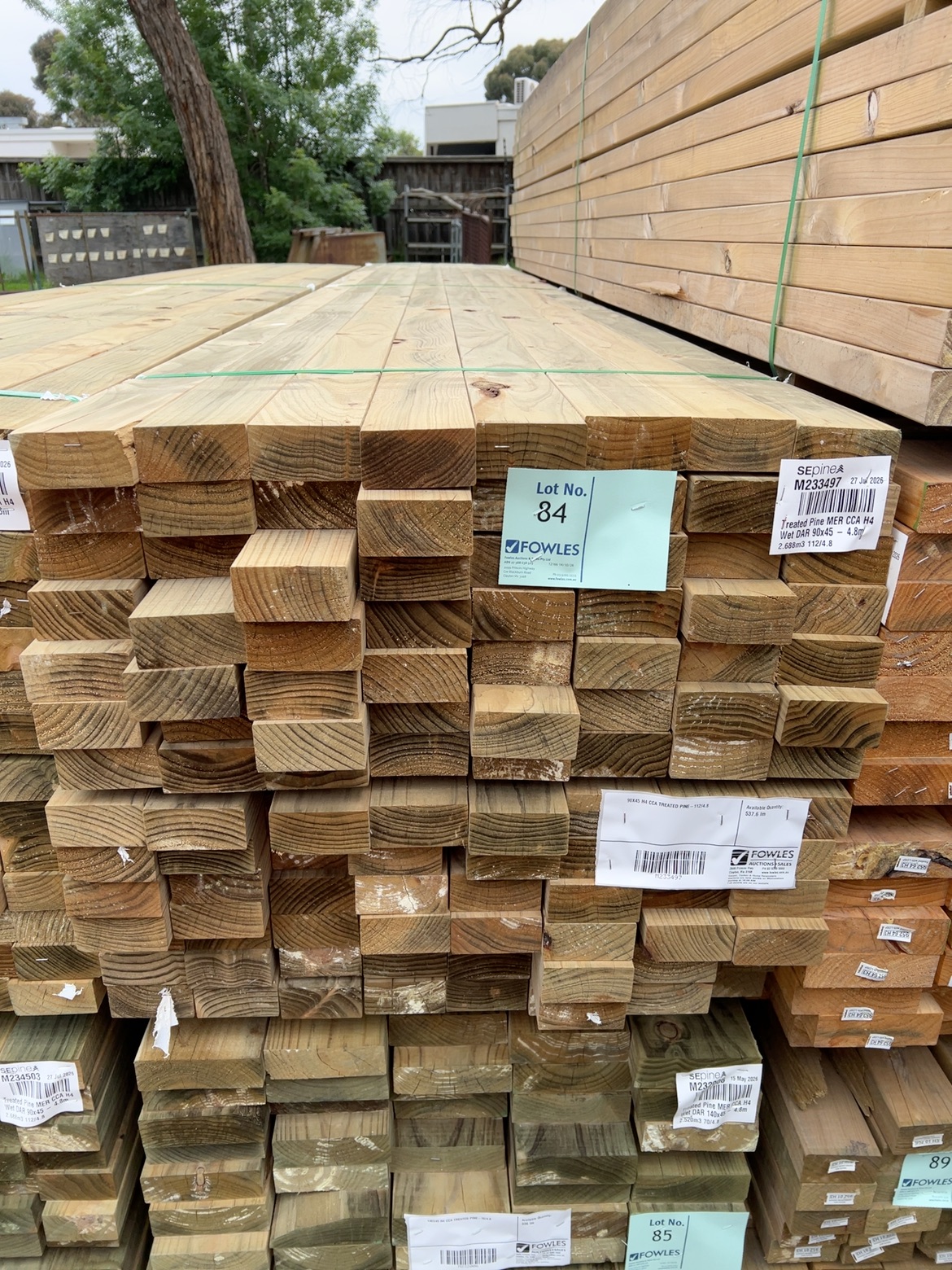 90X45 H4 CCA TREATED PINE-112/4.8 90X45 H4 CCA TREATED PINE-112/4.8
