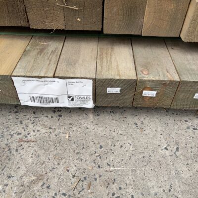 100X100 H4 CCA TREATED PINE R/SAWN-10/3.0