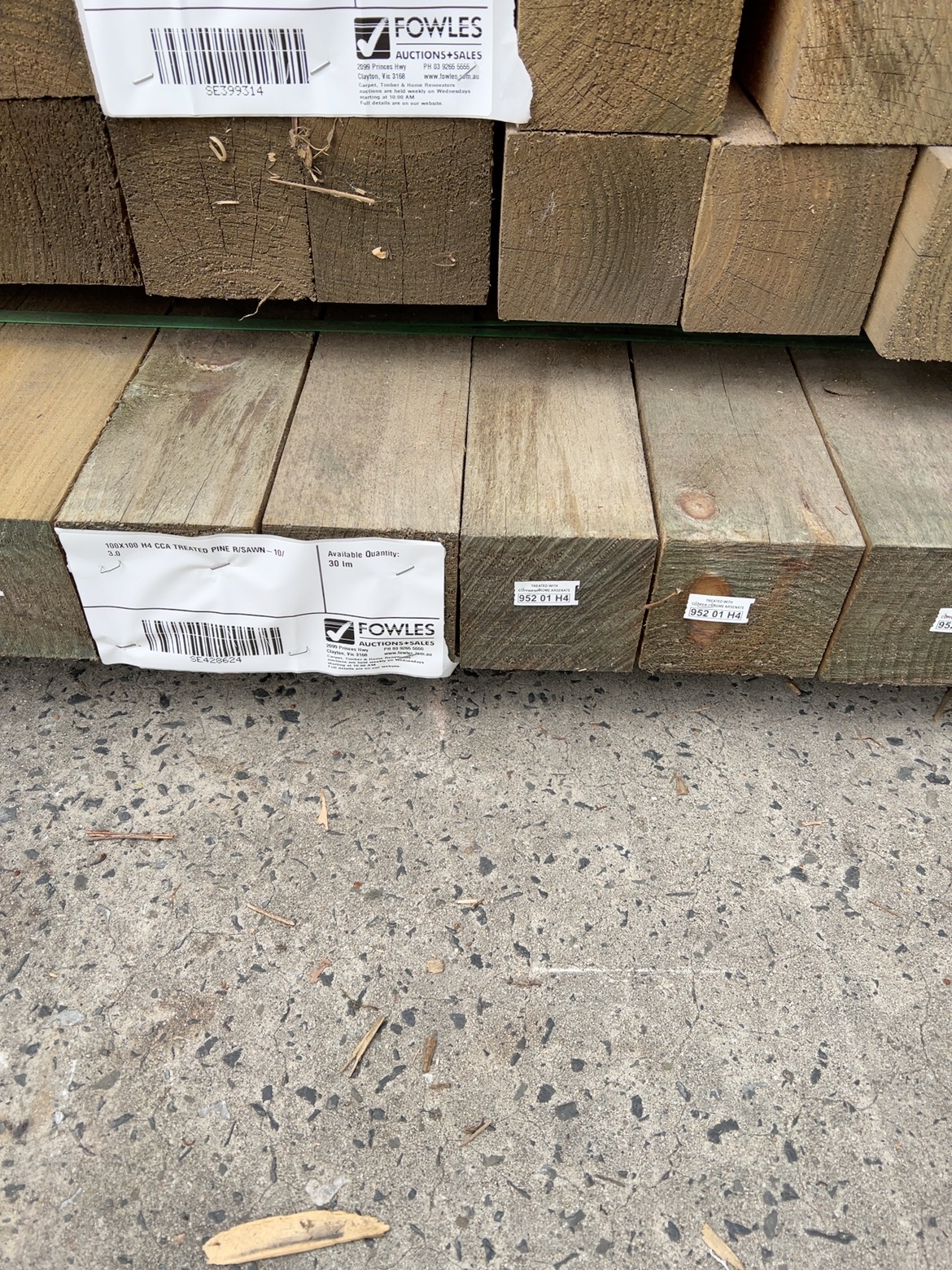 100X100 H4 CCA TREATED PINE R/SAWN-10/3.0 100X100 H4 CCA TREATED PINE R/SAWN-10/3.0