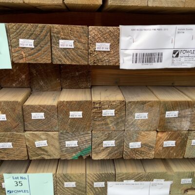 90X90 H4 CCA TREATED PINE POSTS-33/1.8