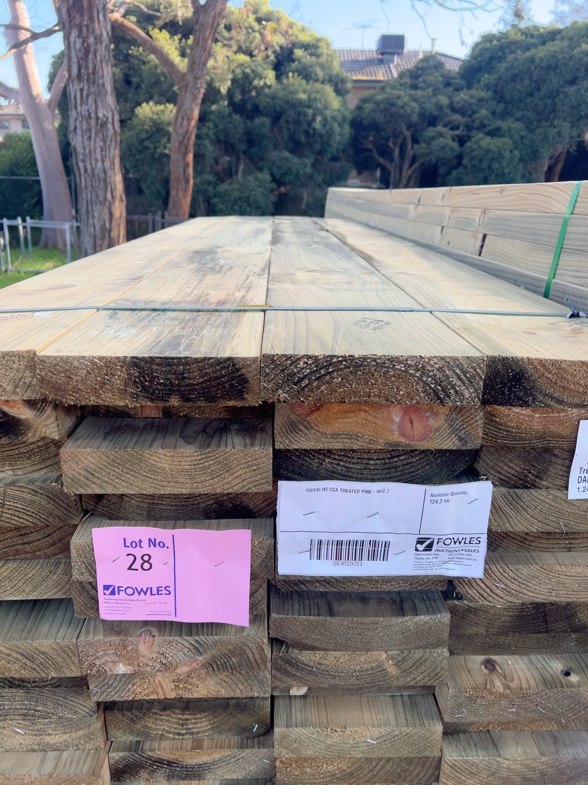 190X45 H3 CCA TREATED PINE-46/2.7 190X45 H3 CCA TREATED PINE-46/2.7