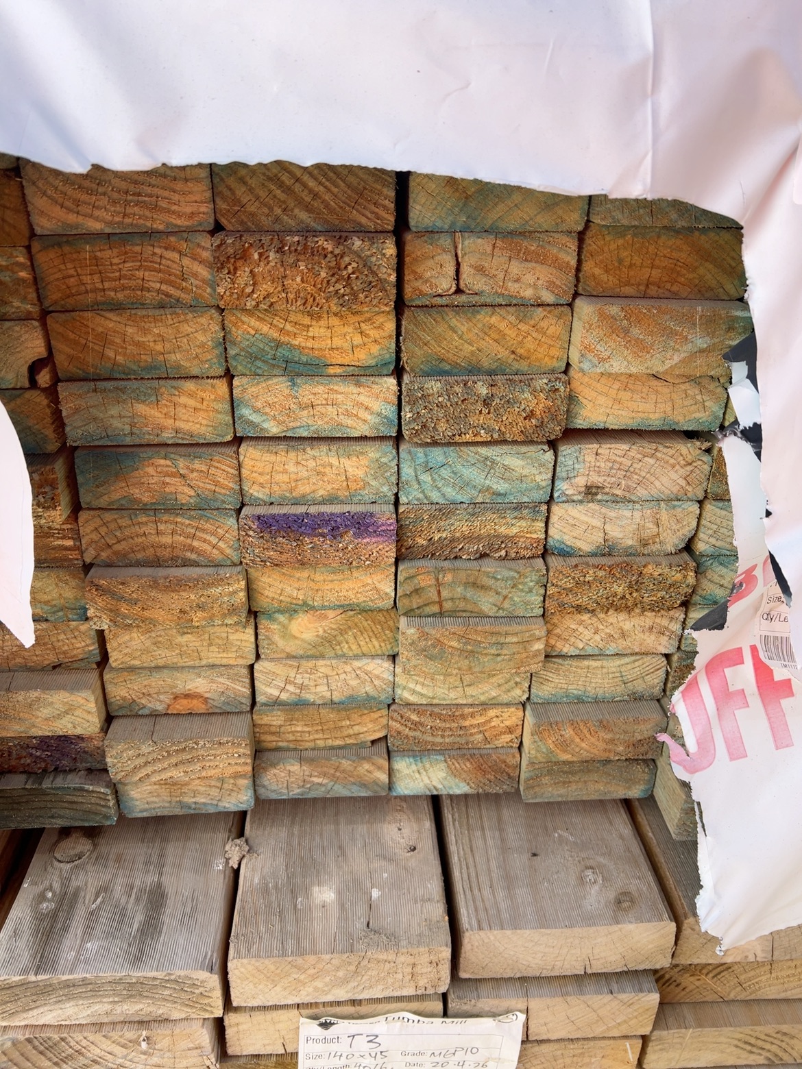 90X35 T2 BLUE F5 PINE-112/3.6 (THIS PACK IS AGED STOCK AND SOLD AS IS) 90X35 T2 BLUE F5 PINE-112/3.6 (THIS PACK IS AGED STOCK AND SOLD AS IS)