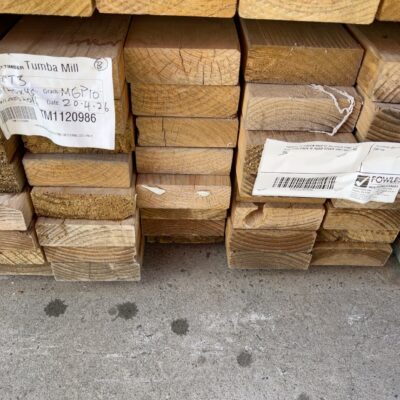 140X45 T3 GREEN MGP10 TREATED PINE-40/6.0 (THIS PACK IS AGED STOCK AND SOLD AS IS)