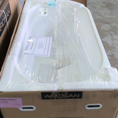 NEW ARCISAN STREAMLINE 1500MM BACK TO THE WALL LEFT HAND CORNER BATH WITH OVERFLOW AR32302.MW RRP$2299 NEW ARCISAN STREAMLINE 1500MM BACK TO THE WALL LEFT HAND CORNER BATH WITH OVERFLOW AR32302.MW RRP$2299